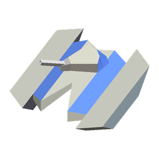 AMPH recoil frame