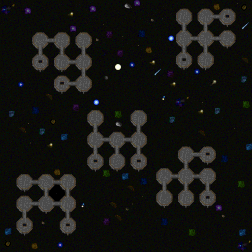 Alpha75 Space Platforms minimap