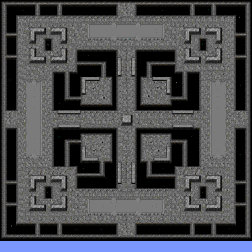 Battle on the space platform minimap