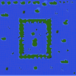 Bulls Eye Water minimap