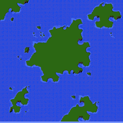 Chaos Islands minimap