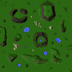 Crater Pond minimap