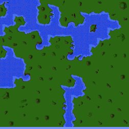 Creek Wars minimap