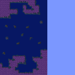 Crystal Shores minimap