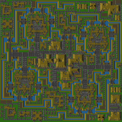 Minimap: Delta-class Fortresses