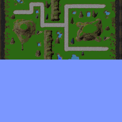 Evergreen Rush minimap