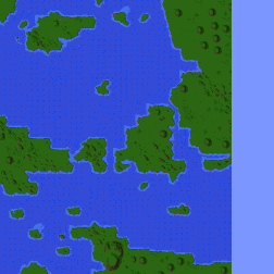 Four Continents minimap