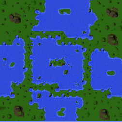 Green Bridges minimap