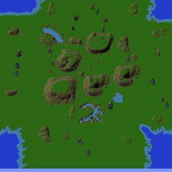 Head for the Hills minimap