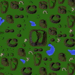 Minimap: Hills N Ponds