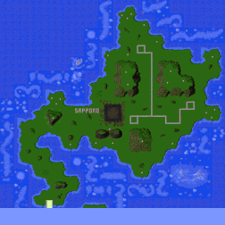 Hokkaido Japan minimap