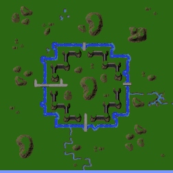 King of the castle minimap