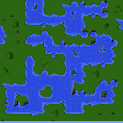 Lakes of Fury minimap