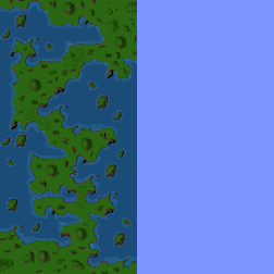 Land Bridge minimap