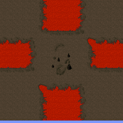 Lava Corners (Small) minimap