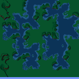 Lush Fortress minimap