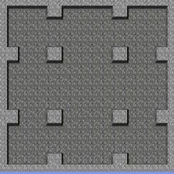 Metallic Arena minimap