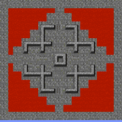 Minimap: Metallic Fortress