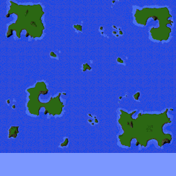 Ocean Islands minimap