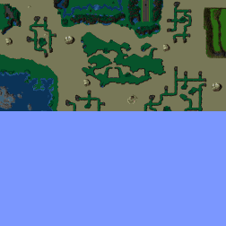 Planet Battle Zone North (alt build) minimap