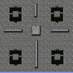 The Cross minimap
