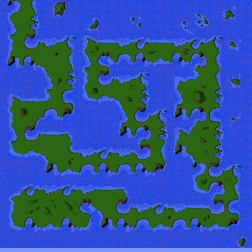 The Green Snake minimap