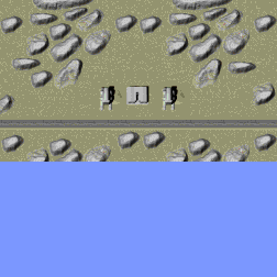 The Lost Highway v1 minimap