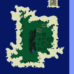 The Lost Island minimap