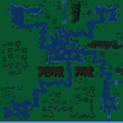 The Lush Crush v2 minimap