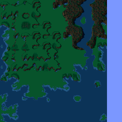 Thyas Ridge (v1.1) minimap