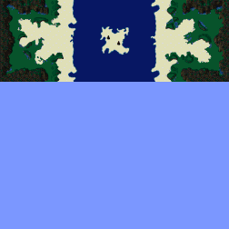 Titan's Beach minimap