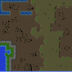 Volcanic Forest (TADG) minimap
