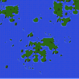 Volcano Islands minimap