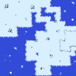 Arctic River minimap