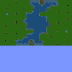 Dividing River minimap