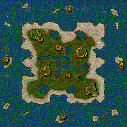 4P Isla de Muerta minimap