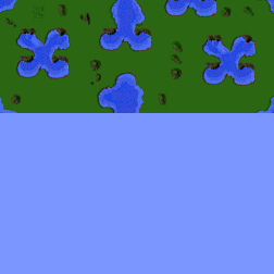 the green cross roads minimap
