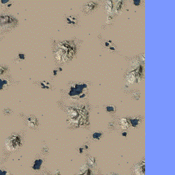 Devastated Desert minimap