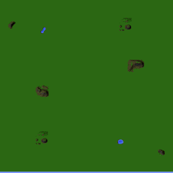 [V] Destroyed City minimap