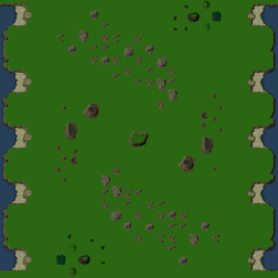 [V] Flats, Forests and Ponds minimap