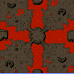 [V] Lava Highground II minimap