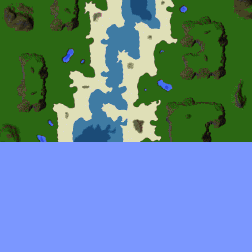 [V] Shallow River minimap