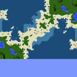 [V] Treasure Land minimap