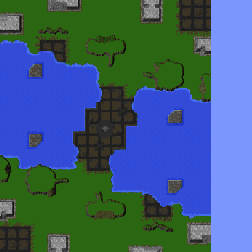 [V] Urban Corrupted Metal Chilly River Fortress minimap